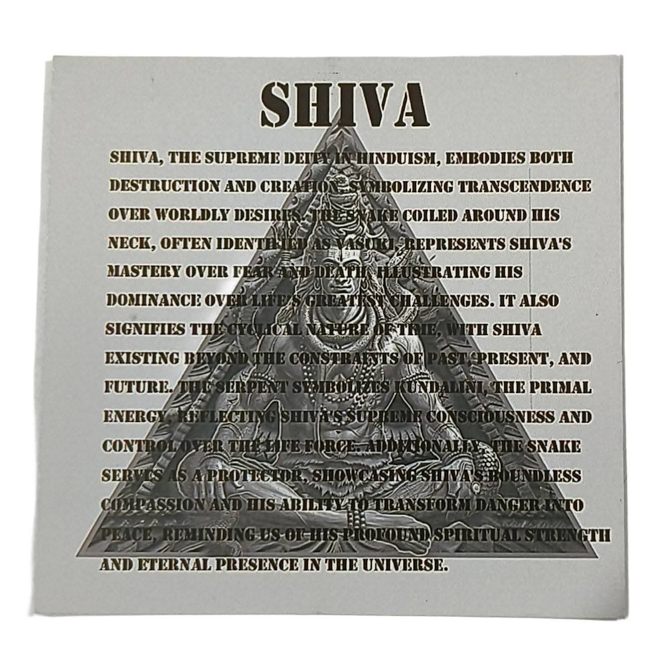 CAMEROON 3000 Francs CFA-- SHIVA, Year 2025 SILVER .999, WEIGHT 93.3